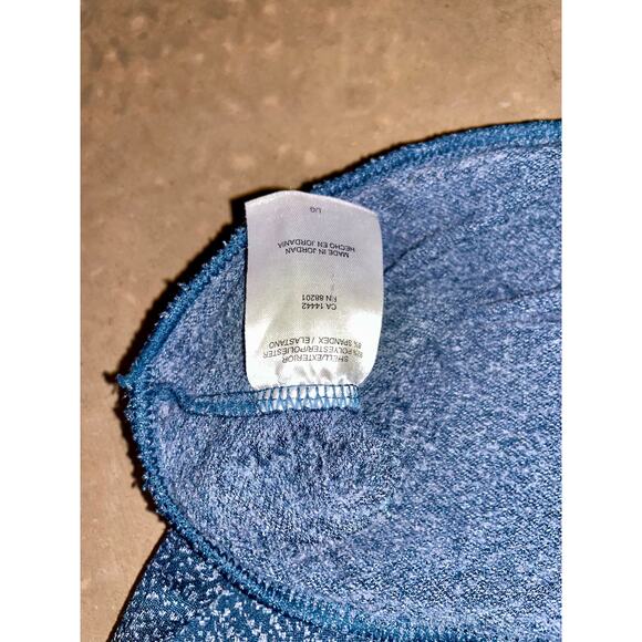 Mondetta Stratified Sea Combo Blue L/S Active Popover Pullover Large NWT Womens - Picture 8 of 9